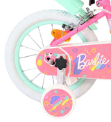 Vélo pour enfants Barbie - filles - 14 pouces - rose - deux freins à main