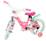Vélo pour enfants Barbie - filles - 14 pouces - rose - deux freins à main