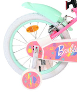 Vélo pour enfants Barbie - filles - 16 pouces - rose - deux freins à main