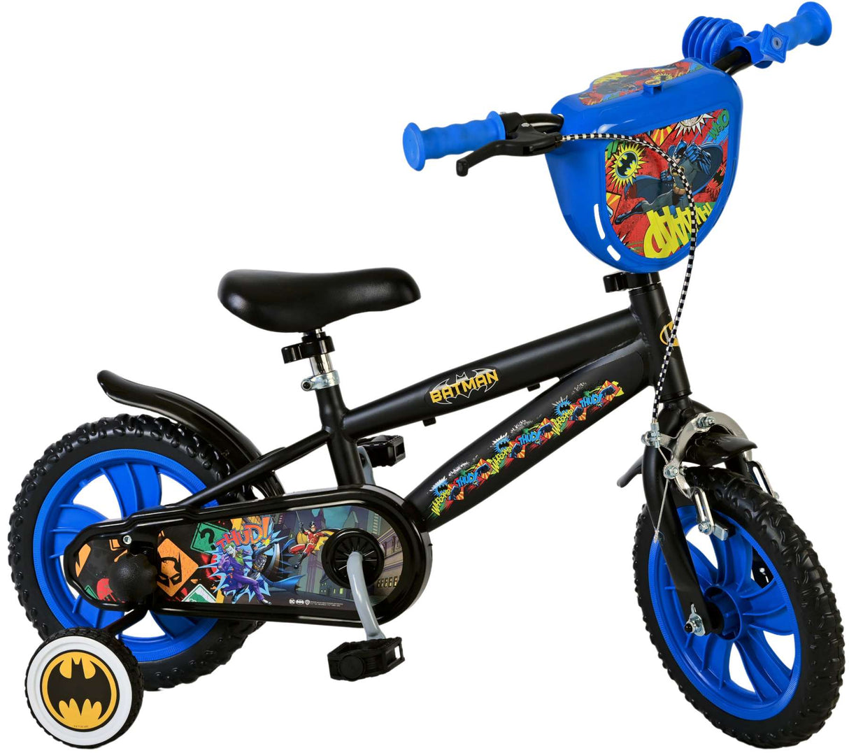 Batman Children's Bike - Boys - 12 pouces - noir