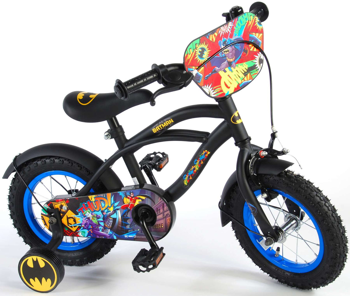 Bicycle per bambini 12 Batman - Giallo nero