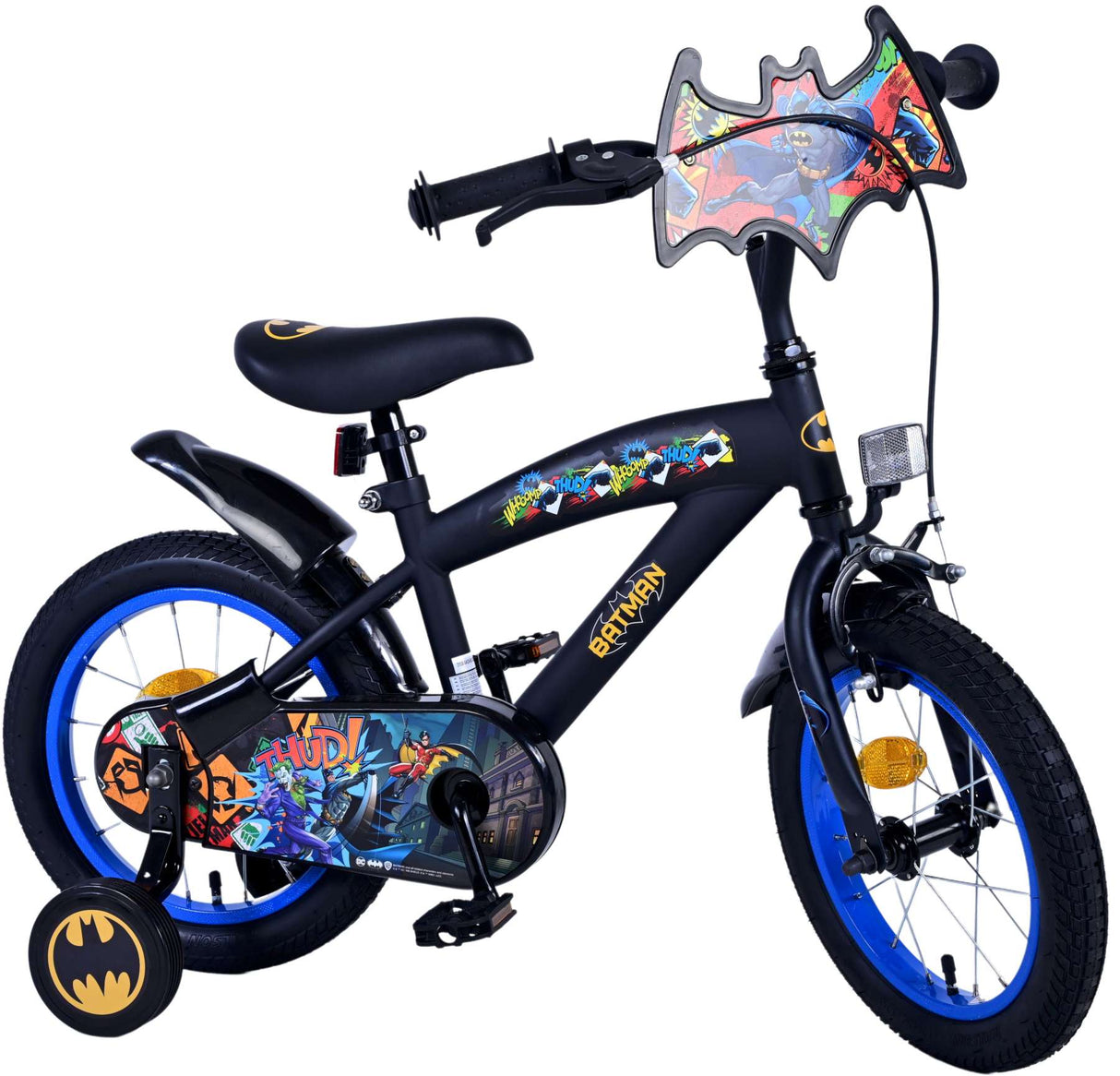 Batman Children's Bike - Boys - 14 pouces - noir
