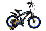 Batman Children's Bike Boys 14 -calowe czarne dwa hamulce ręczne