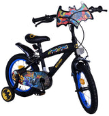 Batman Children's Bike Boys 14 -calowe czarne dwa hamulce ręczne