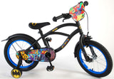 Bicicleta para niños Batman de 16 pulgadas - negro