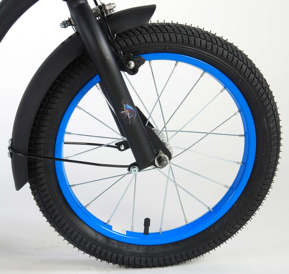 Bicicleta para niños Batman de 16 pulgadas - negro