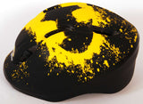 Casque de vélo de patinage Batman Junigoud 52-56 cm Jaune noir