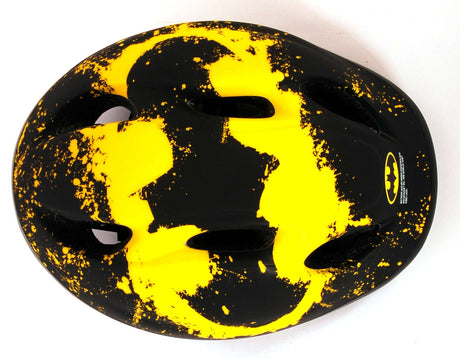 Casque de vélo de patinage Batman Junigoud 52-56 cm Jaune noir
