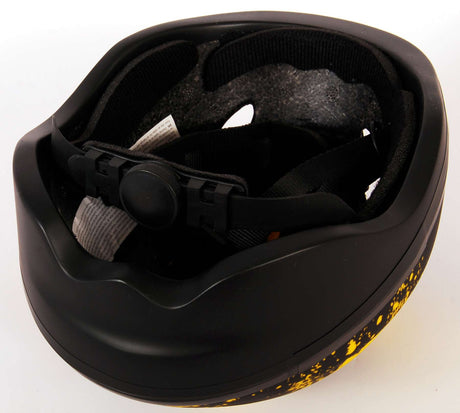 Casque de vélo de patinage Batman Junigoud 52-56 cm Jaune noir