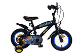 Batman Children's Bike Boys 12 -calowe Czarne dwa hamulce ręczne