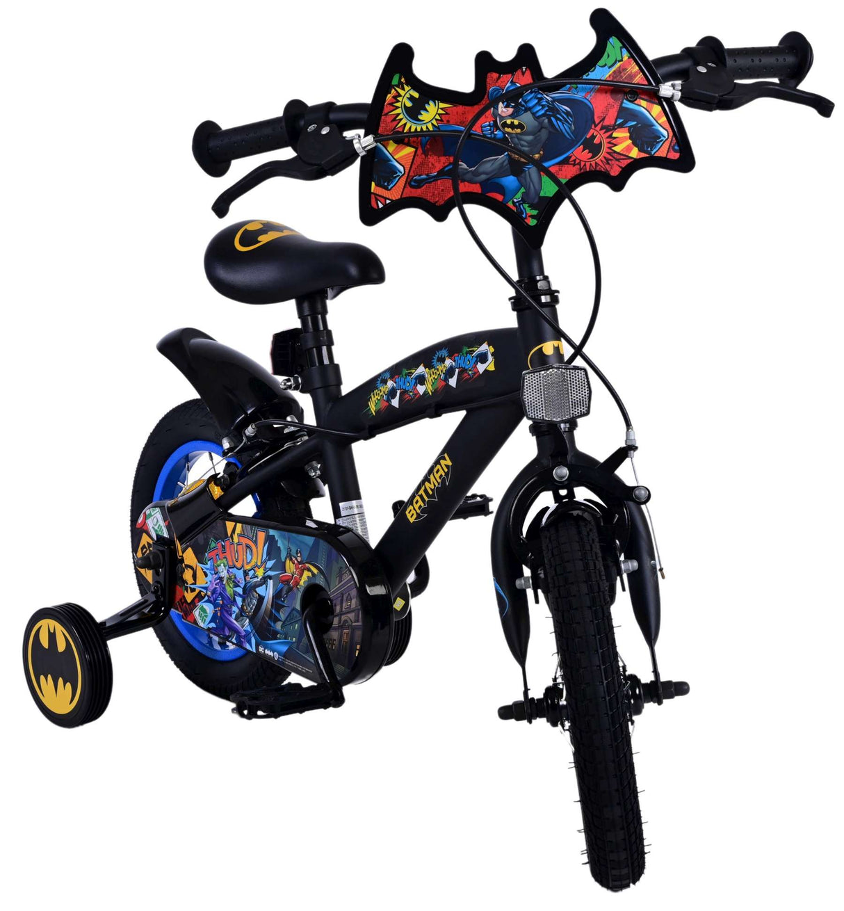 Batman Children's Bike Boys 12 inch Black Two Hand brakes