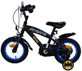 Batman Children's Bike Boys da 12 pollici Nero Freni a due mani