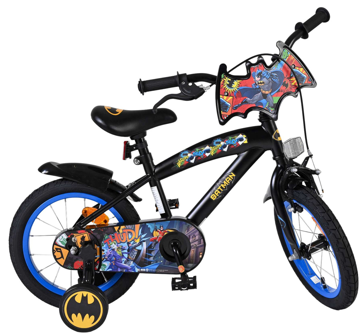 Vélo enfant Batman - garçons - 14 pouces - noir