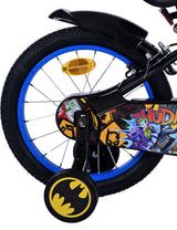 Batman Children's Bike Boys 16 -calowe Czarne dwa hamulce ręczne