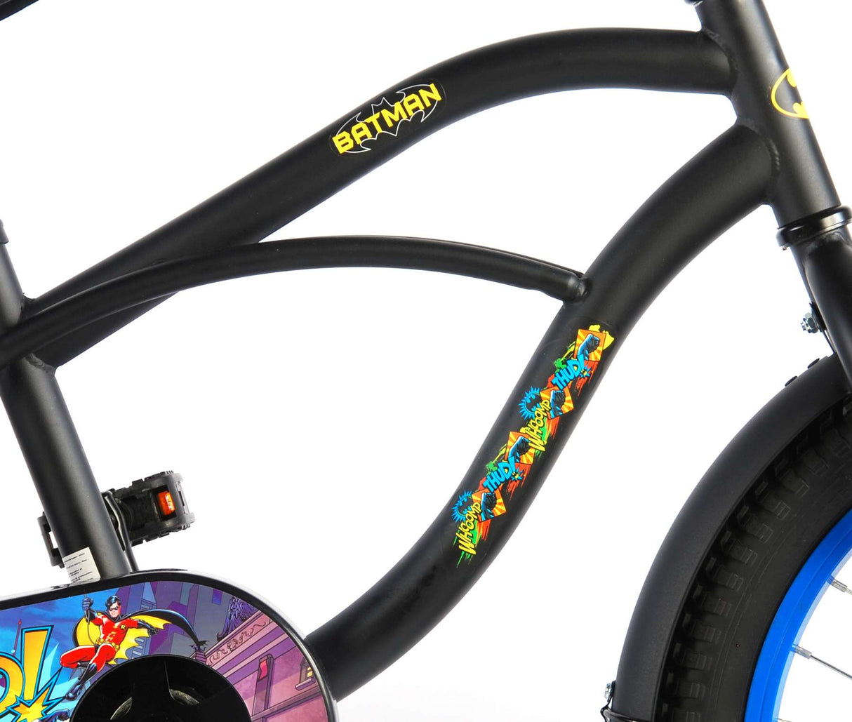 Batman Children's Bike Boys da 18 pollici neri