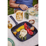 Poêle grill énergétique Beka avec revêtement antiadhésif en céramique 28x28cm