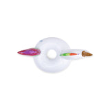 Paysage de rêve | porte-gobelet gonflable blanc licorne