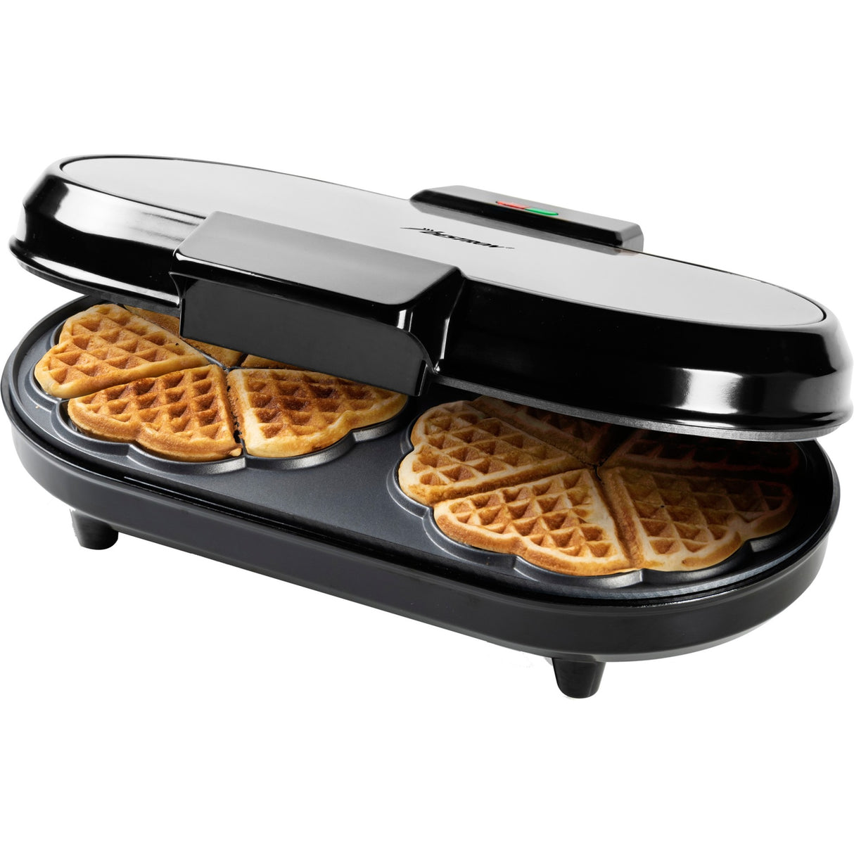 Bestron ADWM730S Double Waffle Maker pour Classic Hartvor