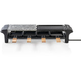 Bestron Arg200bw Raclette avec grillstone naturel et grillpla