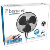 Bestron ASV45ZR StatEfVentilator avec télécommande et