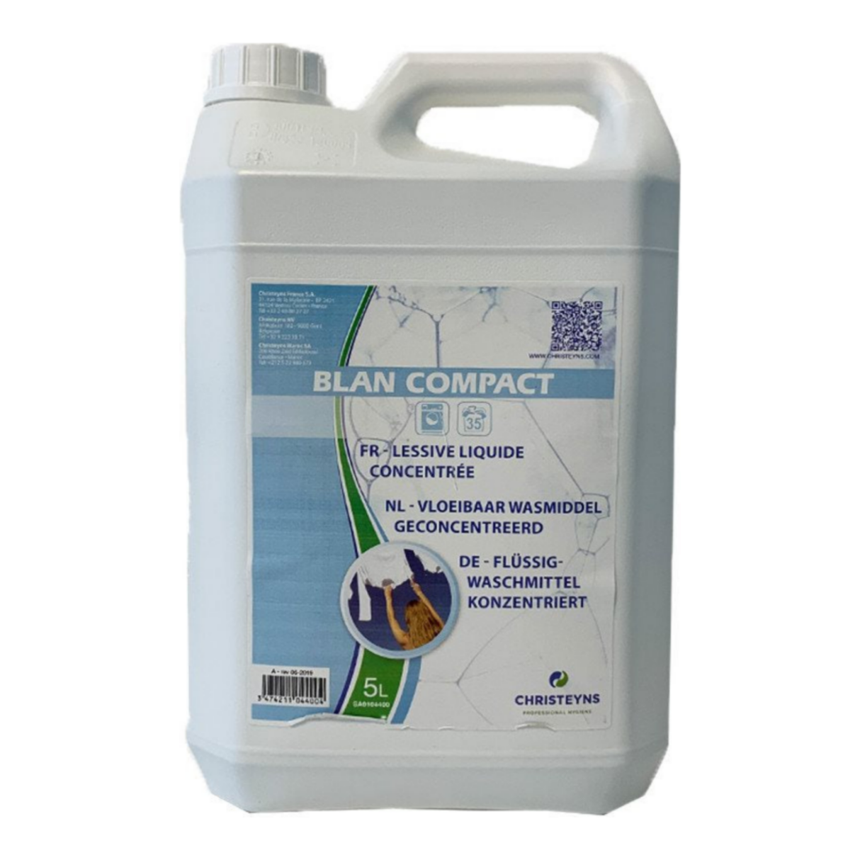 Détergent de trempage liquide compact Blan (5 litres)
