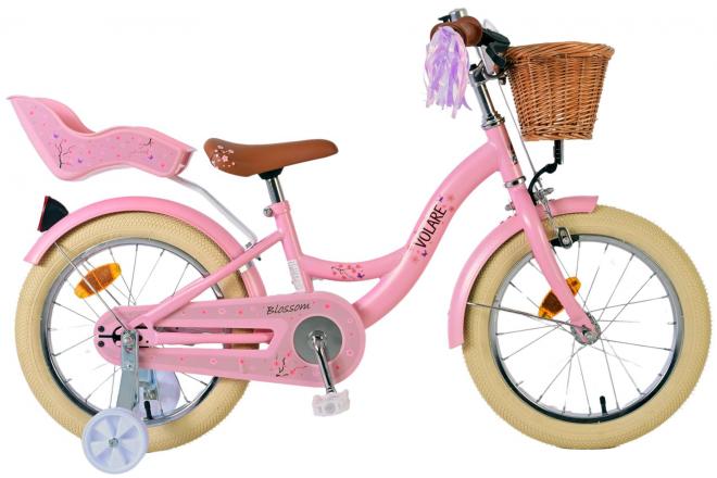 Volare Blossom Children's Bike Girls 16 pouces rose