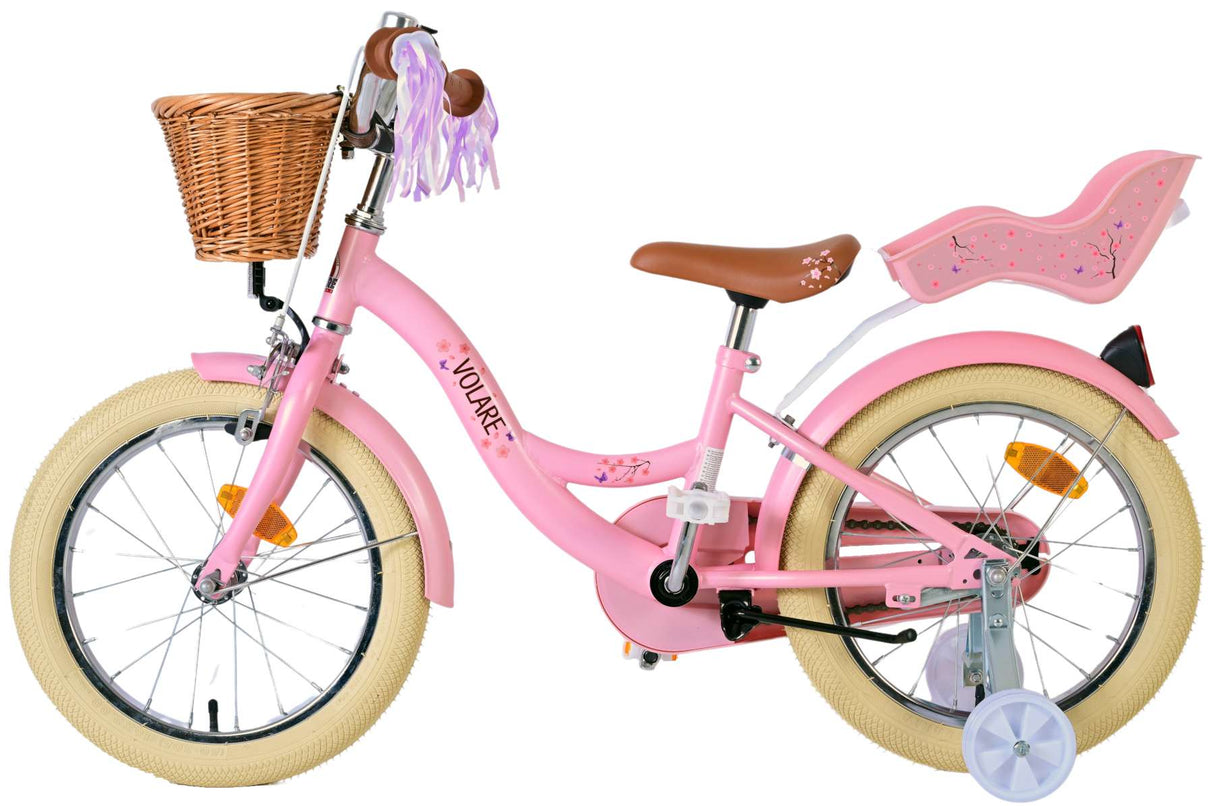 Volare Blossom Children's Bike Girls 16 pouces rose