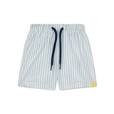 Rayures bleues | Boxer de natation UV bleu et blanc pour garçons
