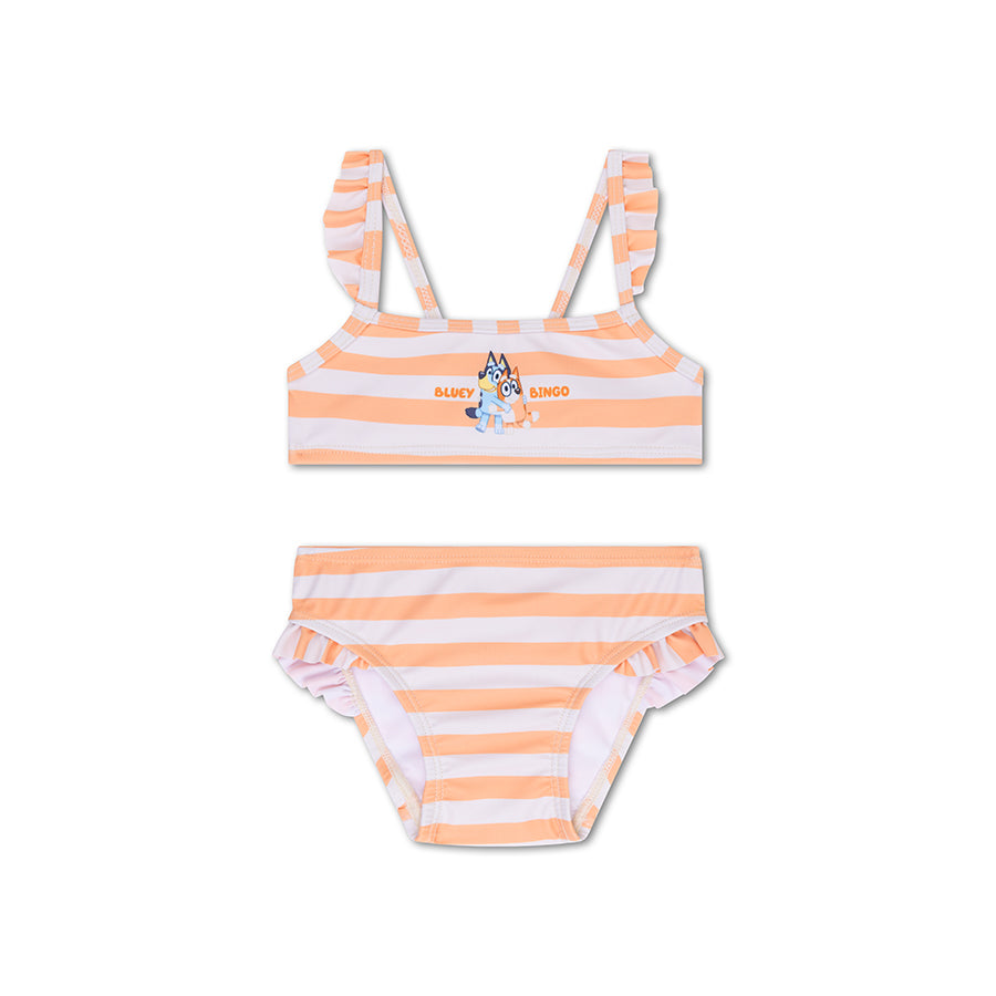 Bleu | bikini uv filles orange