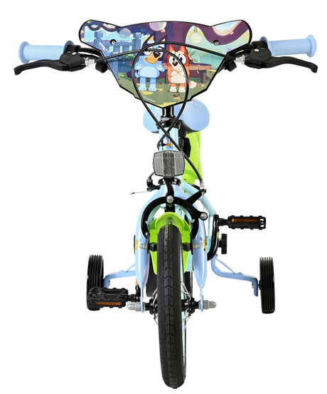 Vélo pour enfants Bluey 12 pouces - bleu clair - deux freins à main