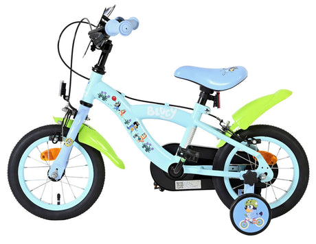 Vélo pour enfants Bluey 12 pouces - bleu clair - deux freins à main