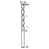 Bosch Betoncoren Cyl-3 6,5 mm