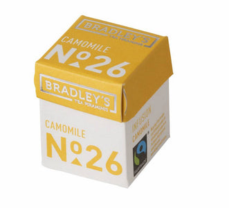 Thé à la camomille piramini de Bradley's n°26 (30 pièces)