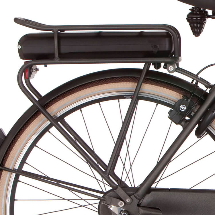 Cortina Achterdrager E-U4 Bafang Black Gold Matt 130 mm