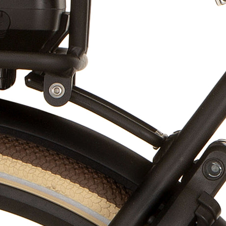 Cortina Achterdrager Bracket 170 mm Bafang Jet Black Matt
