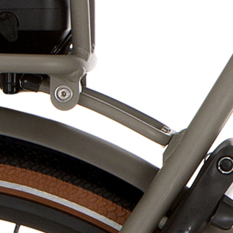 Cortina Achterdrager Bracket 110 mm Bafang Quarz Gray Matt