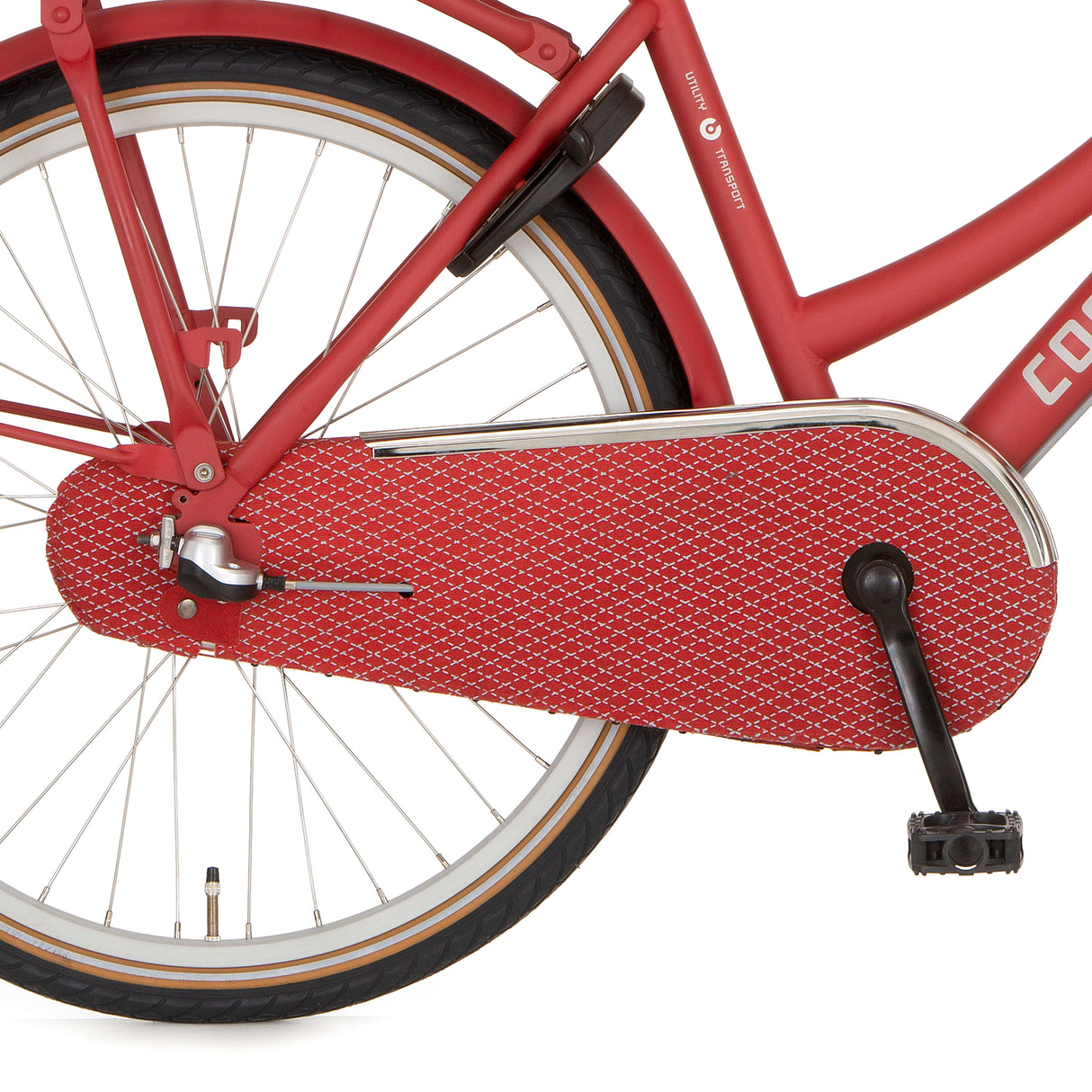 Cortina Chain Guard Canvas 24 U4 True Red Matt