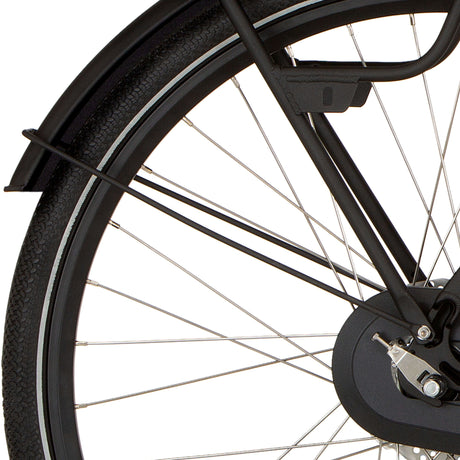 Tige de garde-boue arrière Cortina 28 Foss Diamond noir mat