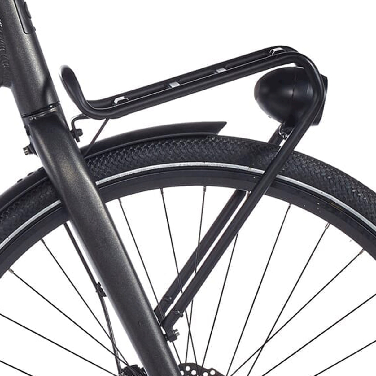 Cortina Front Carrier Common Black Black Matt