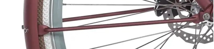 Support d'aile Cortina pour 28 e-u4 rose mat
