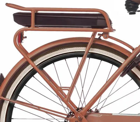 Porte-bagages arrière Cortina e-u4 mm terre cuite mat