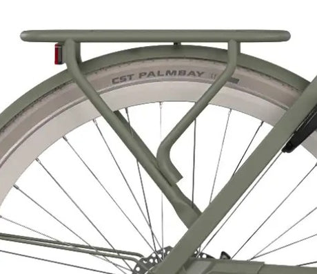 Porte-bagages arrière Cortina e-nite thym gris mik mat