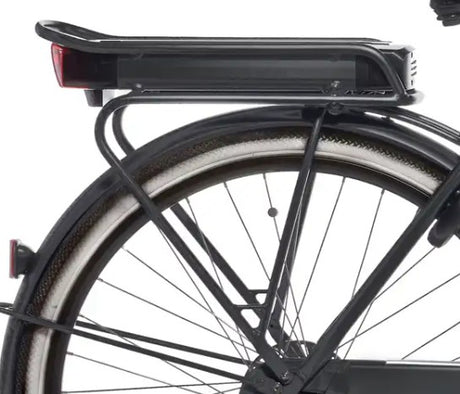 Porte-bagages arrière Cortina e-u4 sdfm noir de jais mat