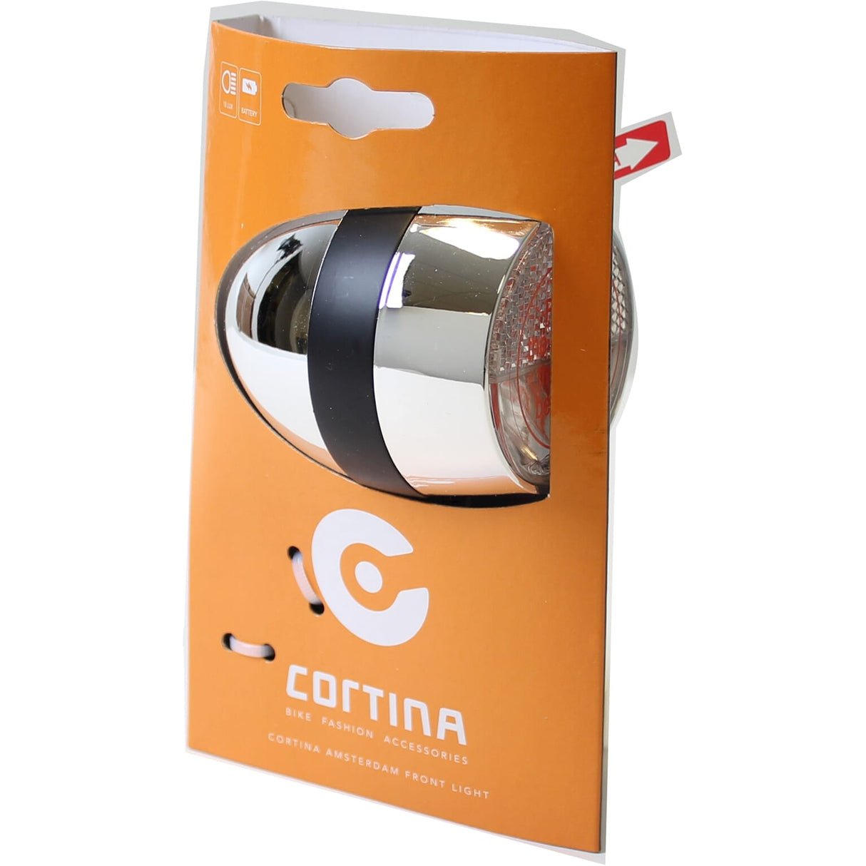 Cortina Charlet Amsterdam Battery Chrome Black