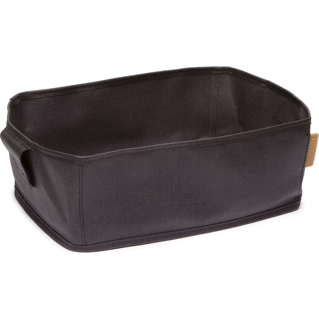 Cortina Inlay Dog Basket Manchester Black