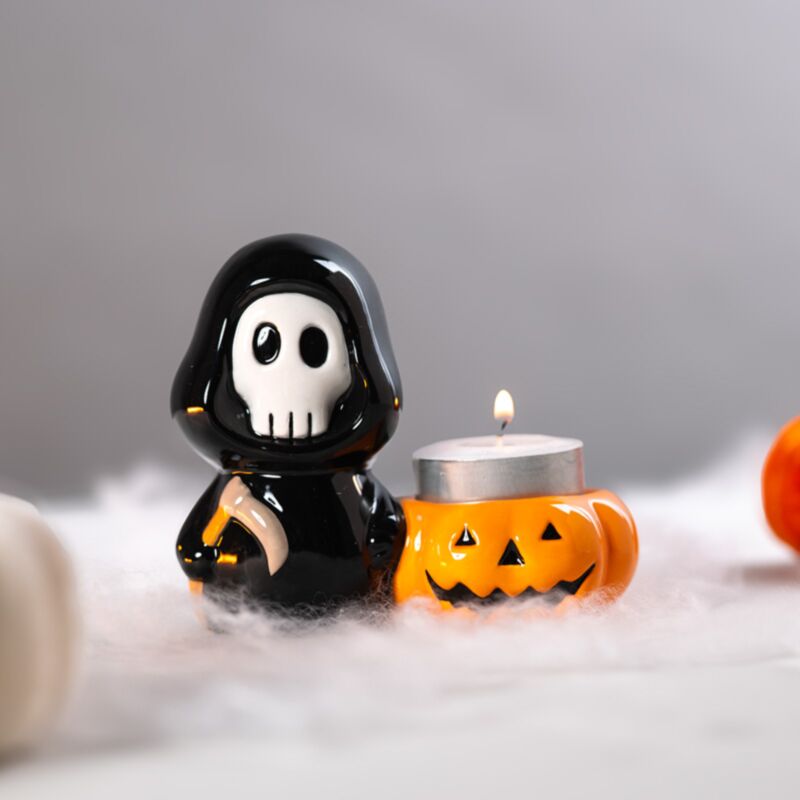 Photophore garçon tête de mort