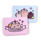 Porte-carte de protection rfid en tissu Pusheen le chat