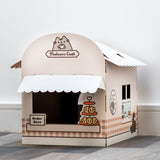Pusheen catfé DIY Maisonnette pour chat 100% carton