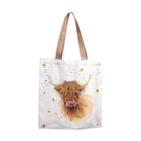Sac en polycoton vache highland Jan Pashley
