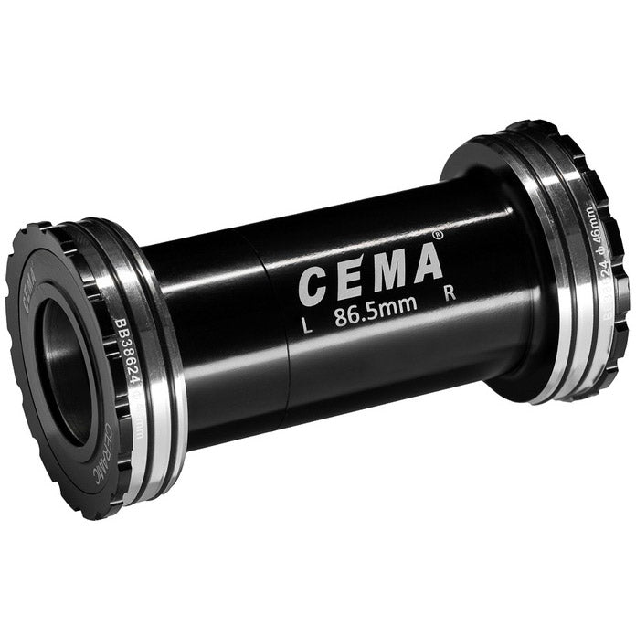 Cema Bracketas BB386 Shimano SG3 Beschichteter Keramikschwarz